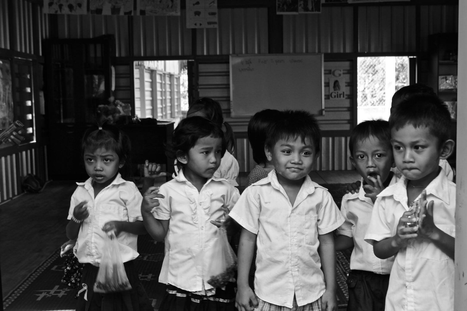 schoolchildren by camille