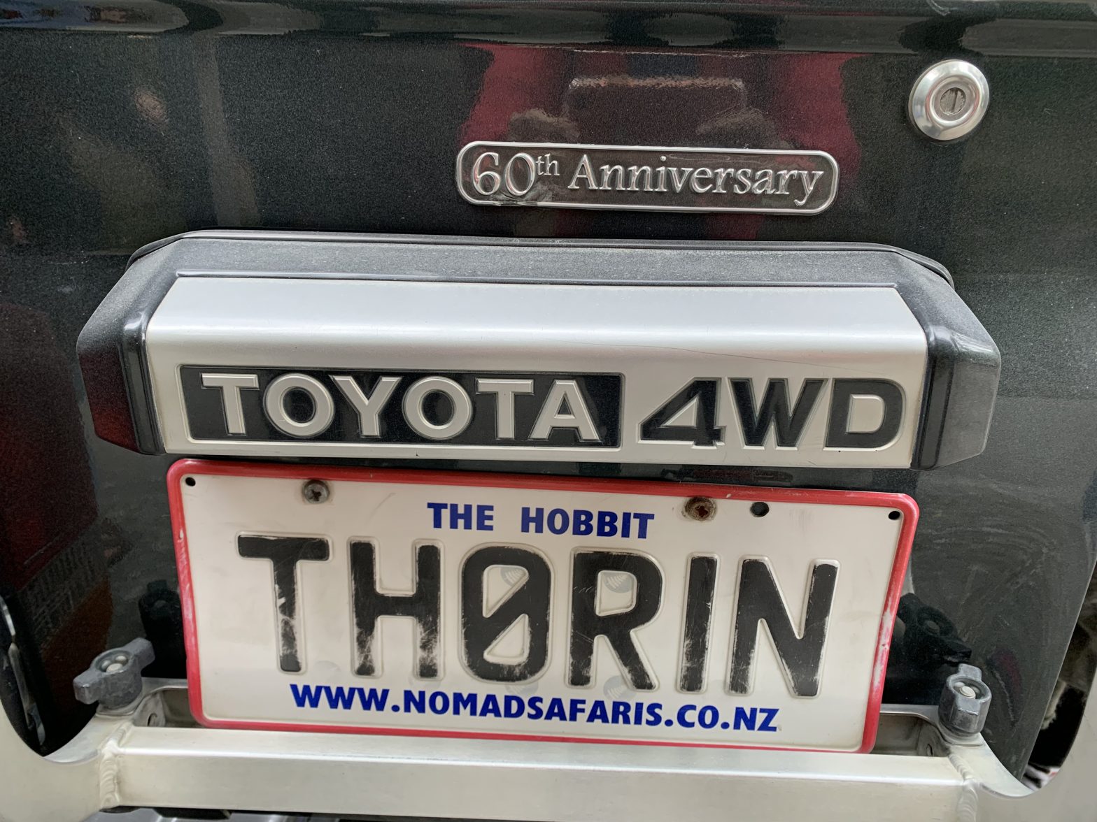 hobbit numberplate